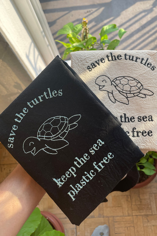 Save the turtles - Tote bag