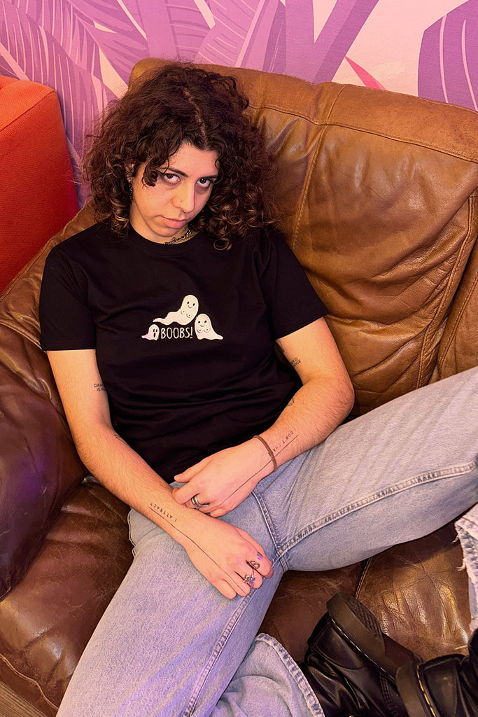 front view of Boobs Tee