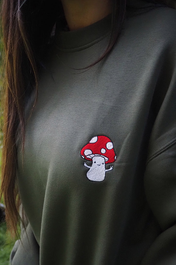 close view of Shroom Jumper