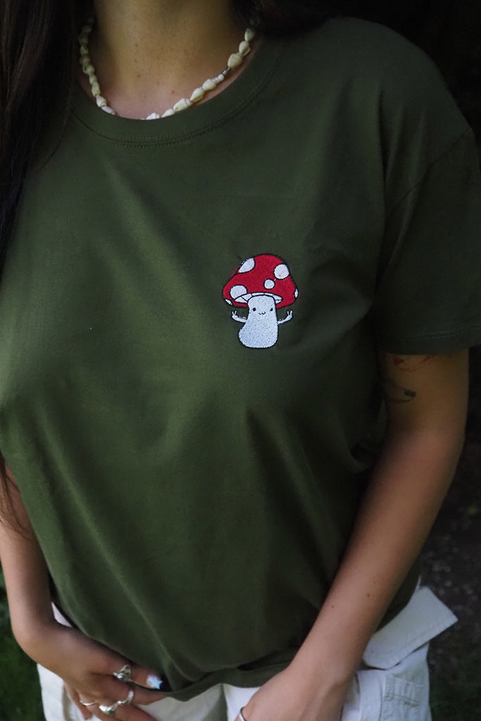 Close view of Shroom Tee